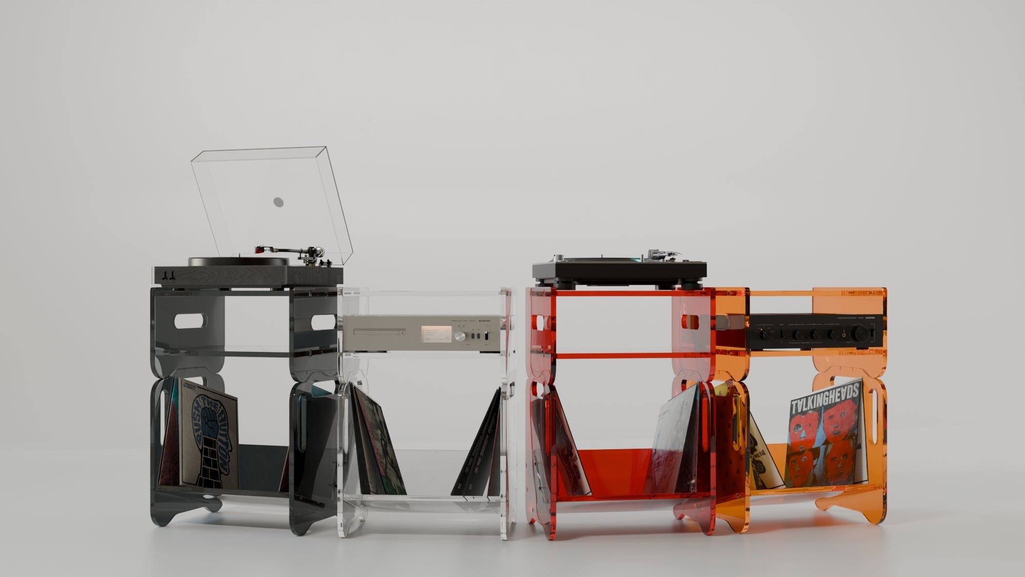 PRISMA 140 — Cast Acrylic Record Storage