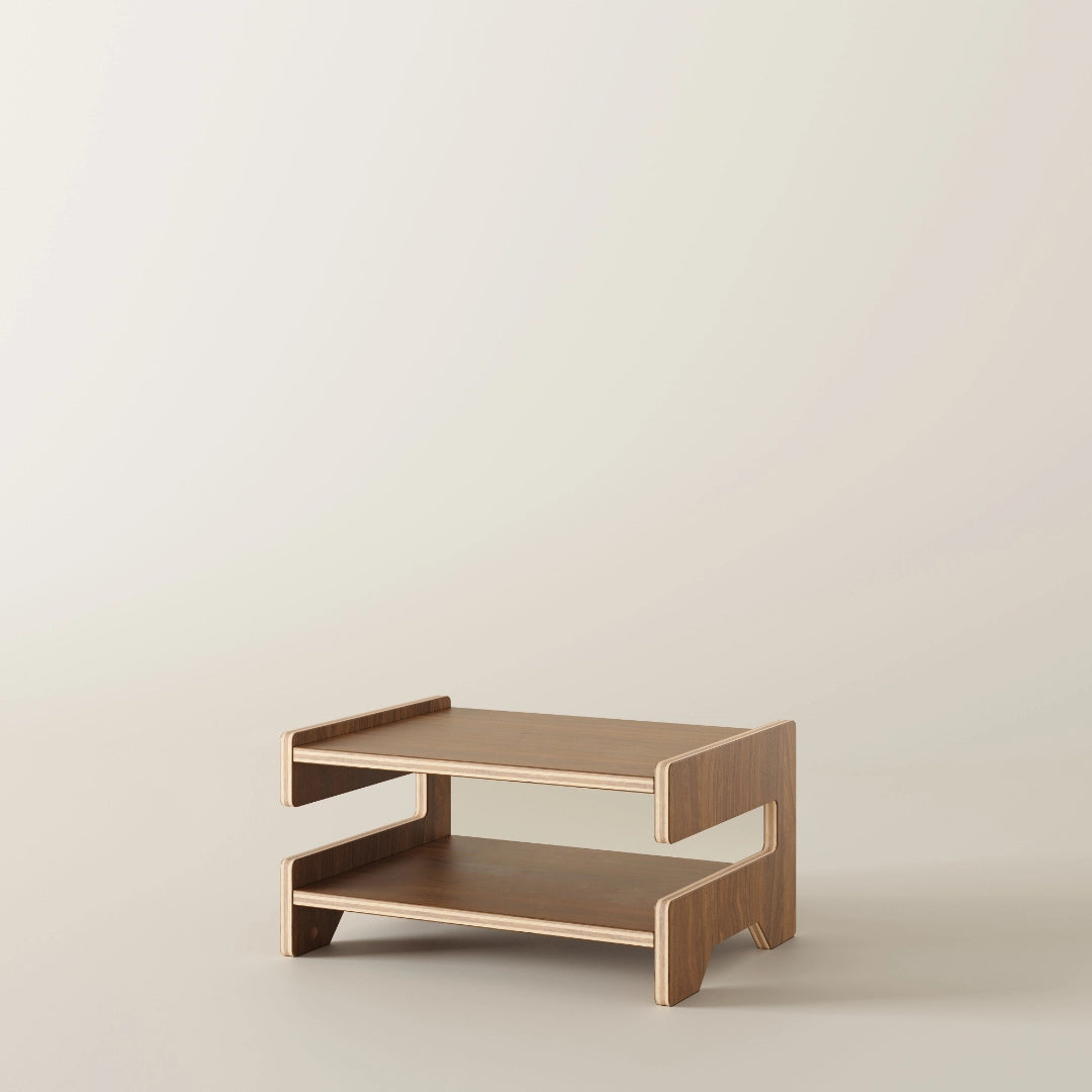 HAVEN (Walnut)- Record Player Shelf