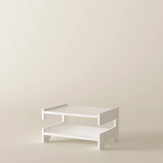 Aurala 140 - Record Player Shelf (White)