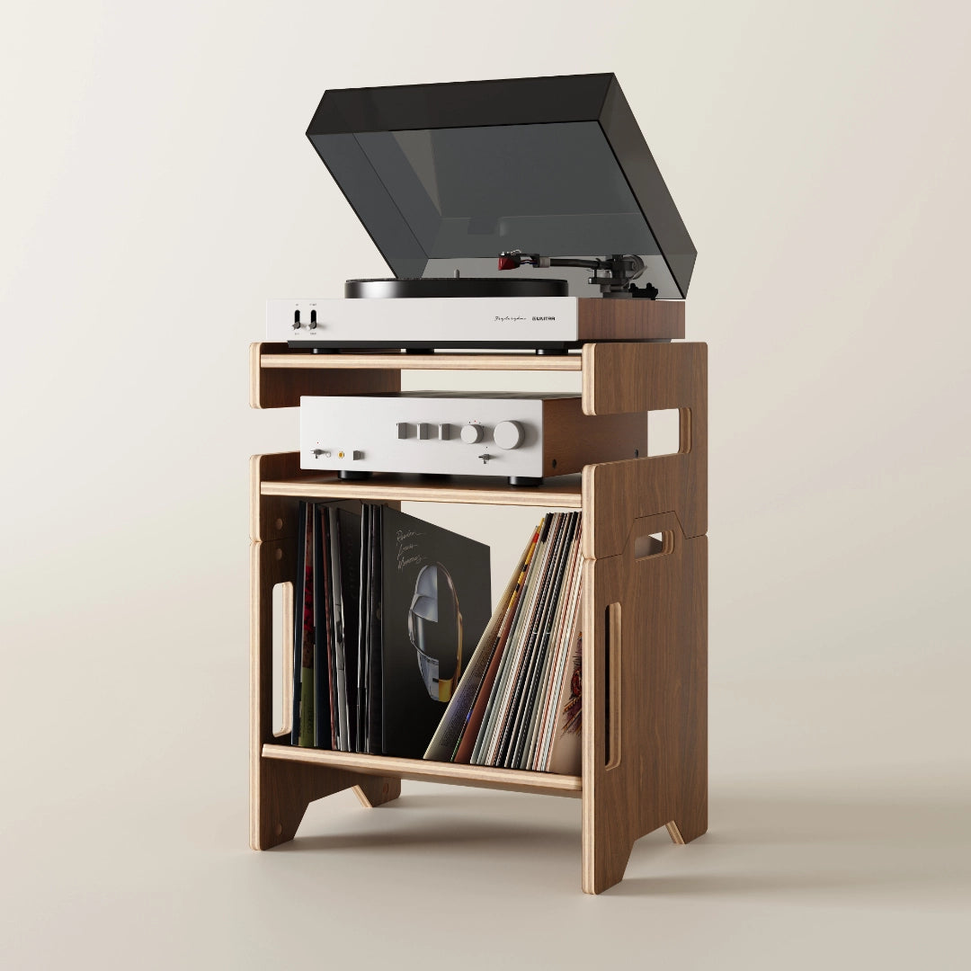 HAVEN - Walnut Vinyl Record + Hi-Fi Console