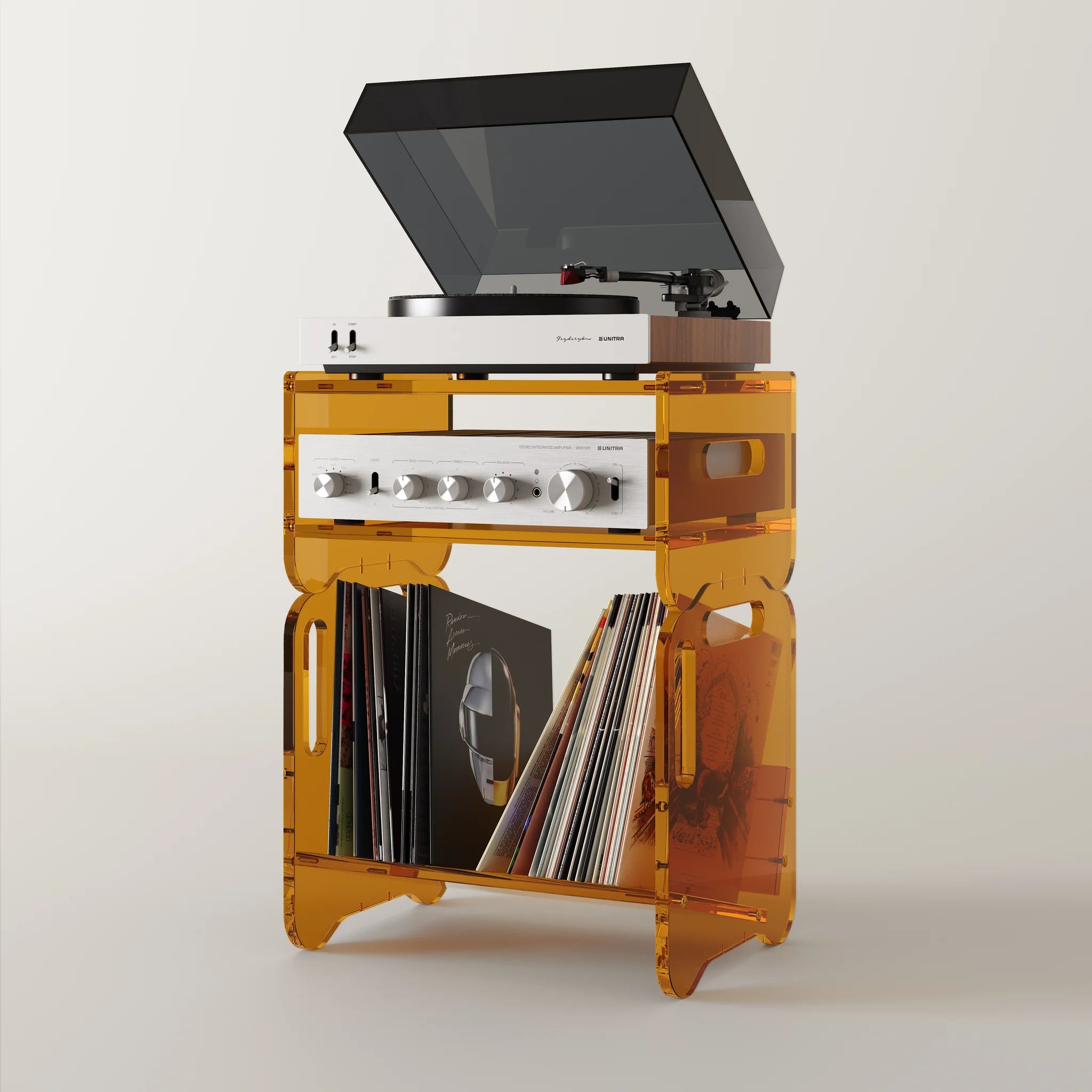 Acrylic Record Player stand