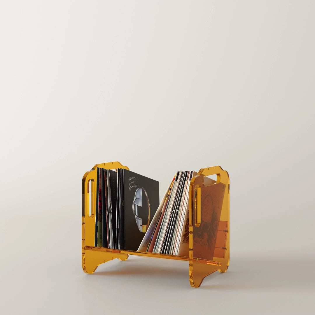 PRISMA 140 - Acrylic Vinyl Record Shelf (Ember)