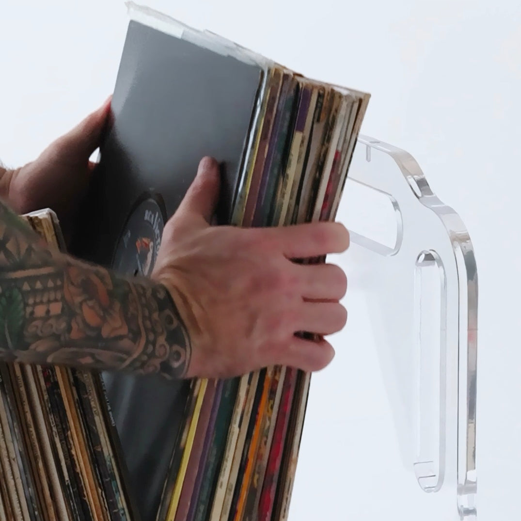 Prisma 140 - Acrylic Vinyl Record Shelf