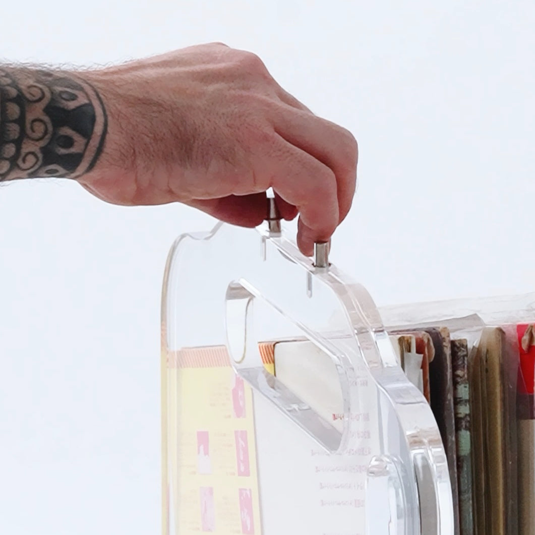 Prisma 140 - Acrylic Vinyl Record Shelf