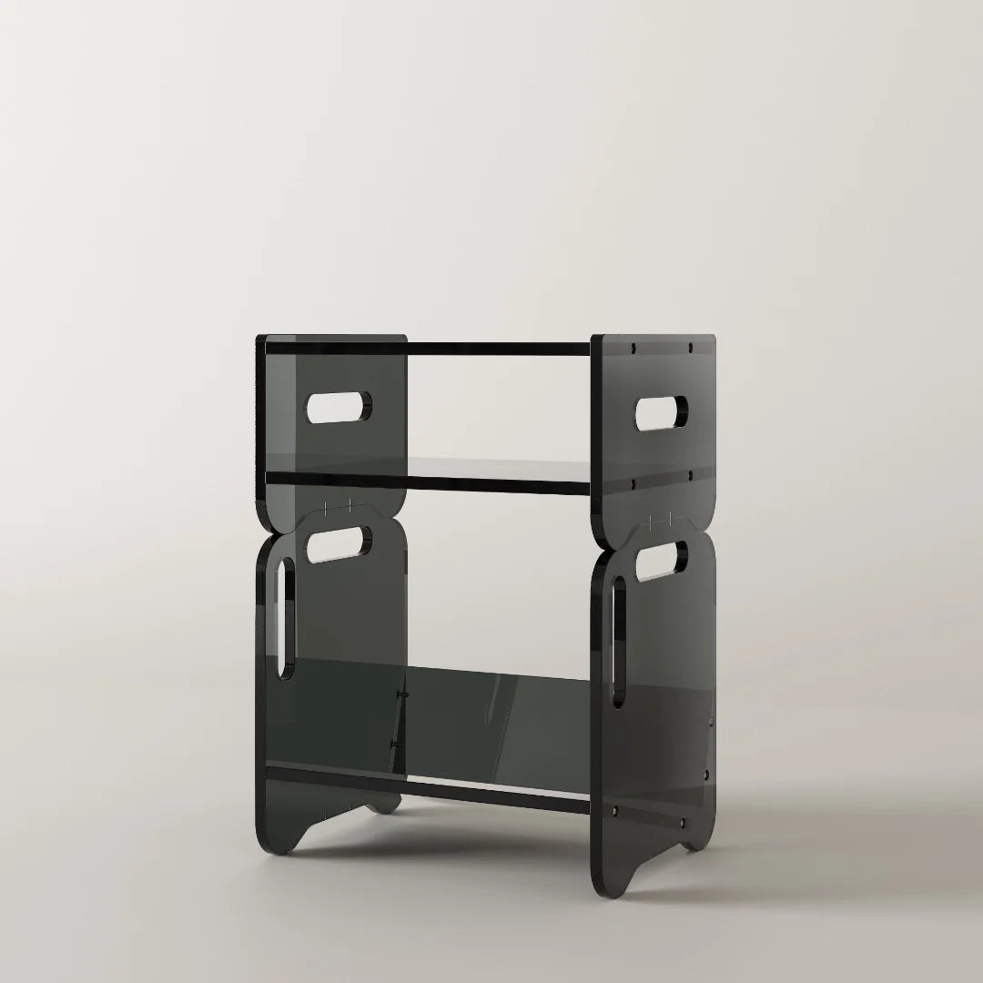 Acrylic shelf for Turntable and records